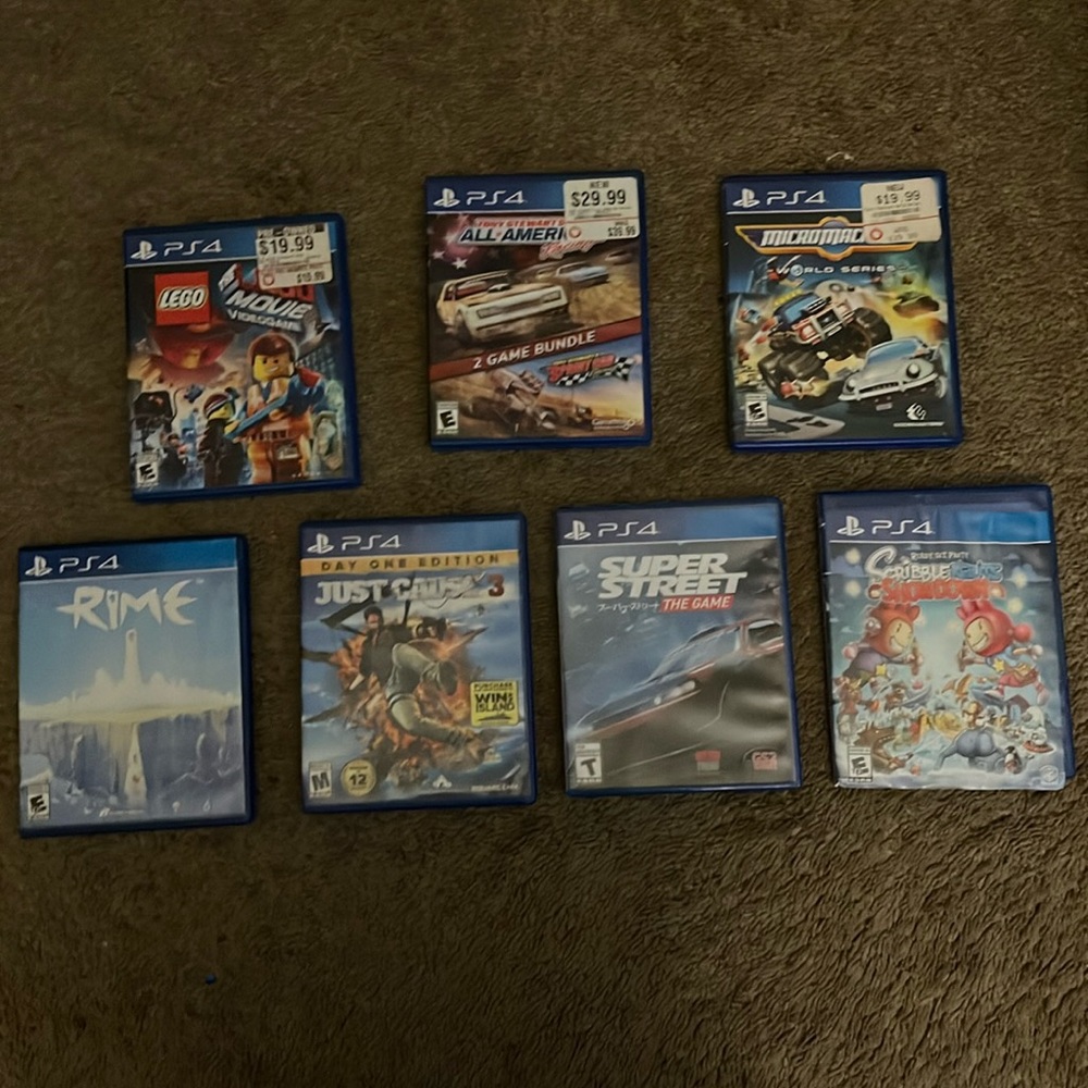PS4 video games
